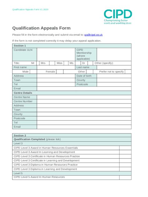 what is qualification type in job application