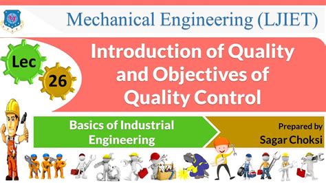 what is quality control in mechanical engineering