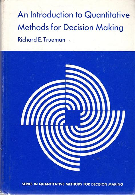 what is quantitative methods for decision making