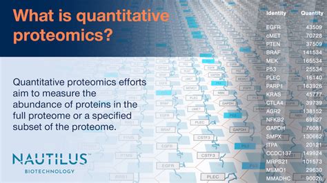 What Is Quantitative Proteomics