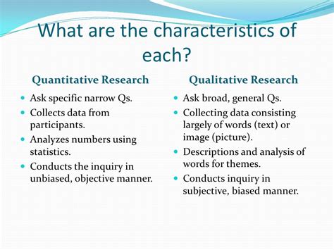 what is quantitative research slideshare