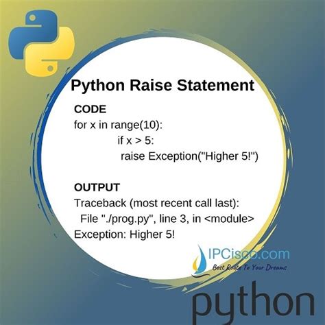 what is raise e in python