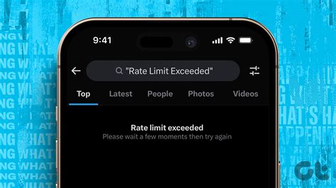what is rate limit exceeded on c