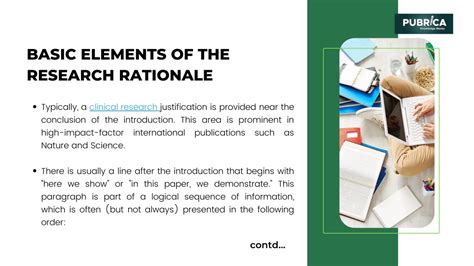 what is rationale in research introduction