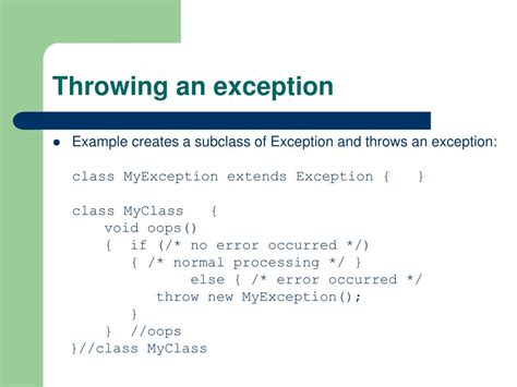What Is Re Throwing An Exception In Java Give An Example