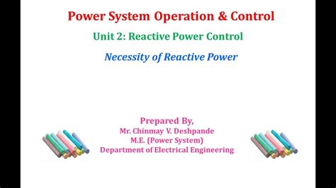 what is reactive power control in power system