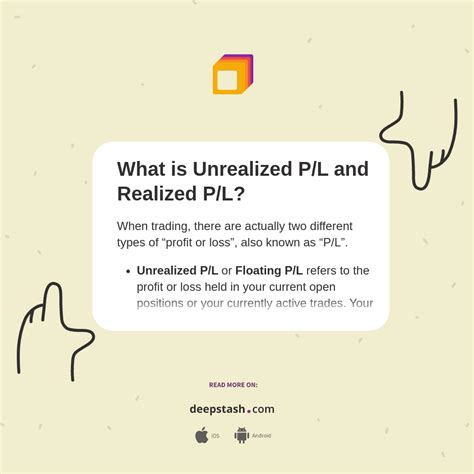 what is realized and unrealized p&l