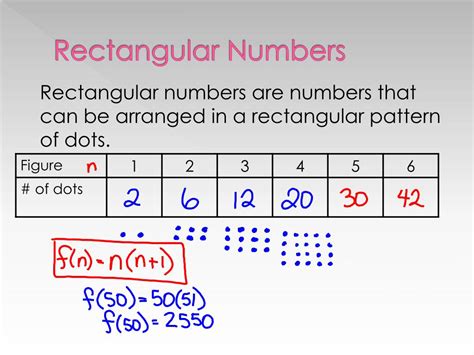 What Is Rectangular Numbers With Examples