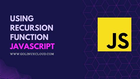 what is recursion in javascript function
