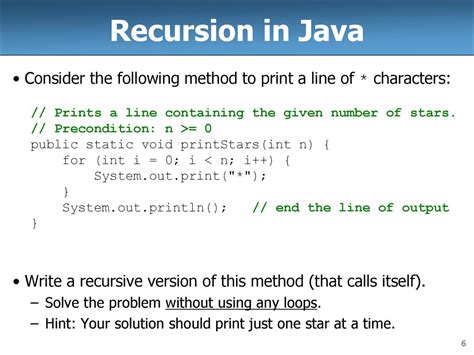what is recursion method in java