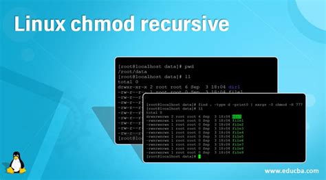 what is recursive command in linux