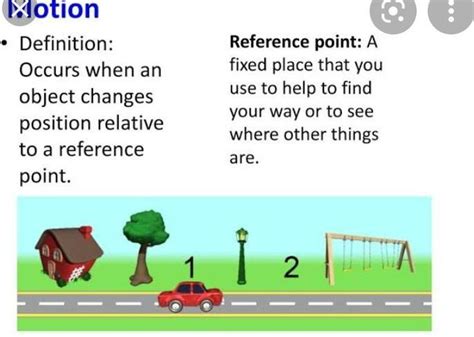 what is reference point in science grade 8