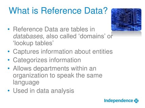 what is referential data