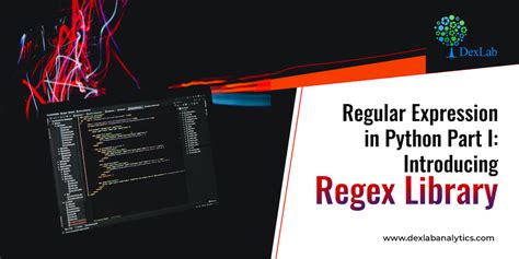 what is regex library in python