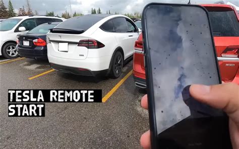 What Is Remote Start Tesla