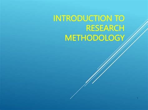 what is research methodology in simple language
