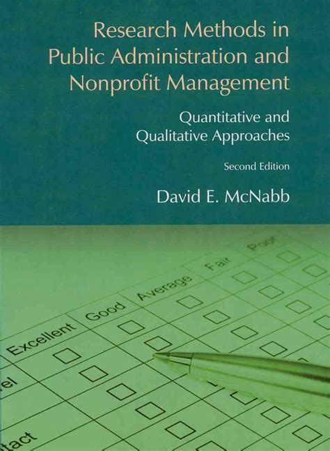 what is research methods in public administration