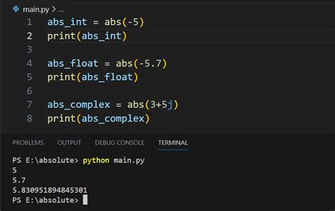 What Is Return Abs In Python