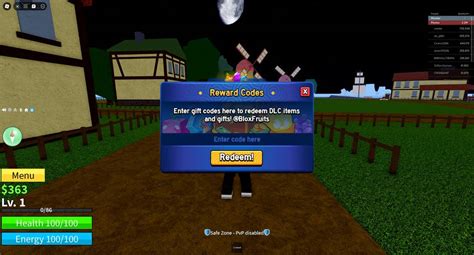 what is reward code in blox fruit