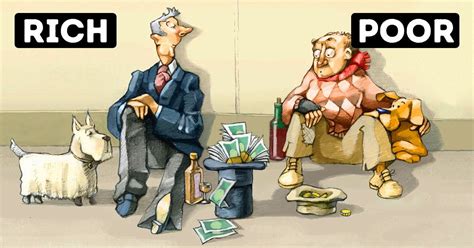what is rich and poor called