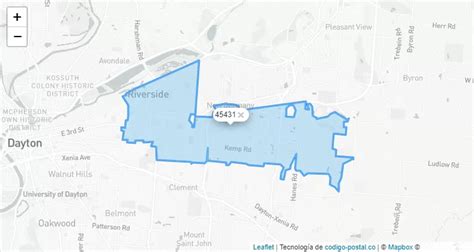 what is riverside ohio zip code