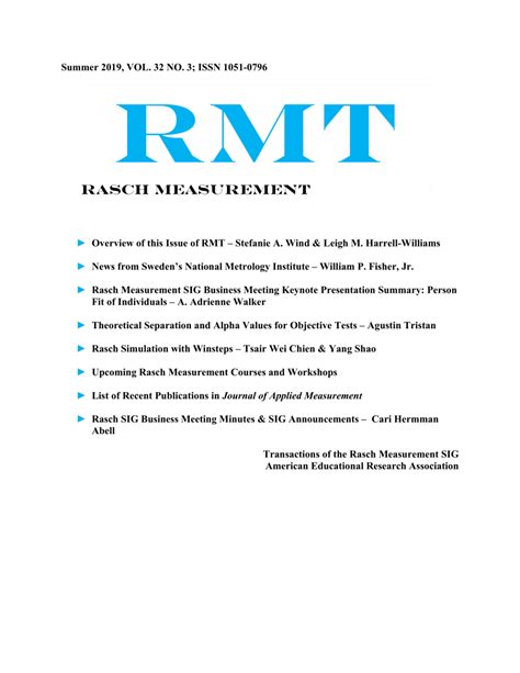 what is rmt in measurement