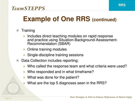 what is rrs in research example