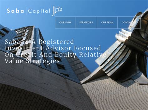 what is saba capital