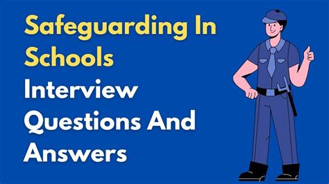 what is safeguarding in schools interview questions and answers