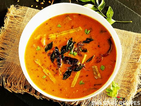 what is sambar made of