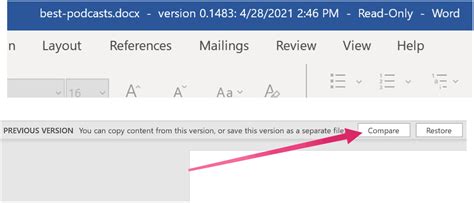 what is same as previous in word