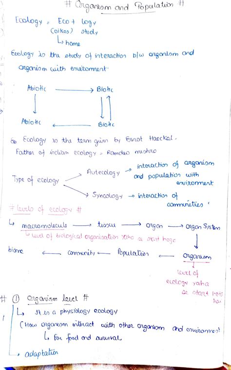 what is sameer in biology class 12 notes