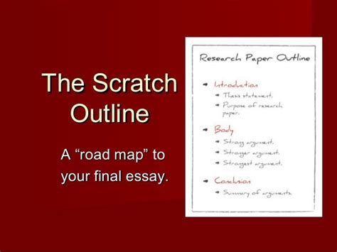 What Is Scratch Outline In Writing