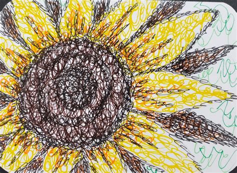 what is scribbling in art examples