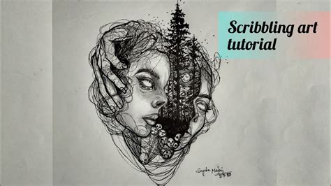 what is scribbling in creative art