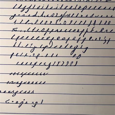 what is script handwriting called