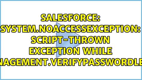 What Is Script Thrown Exception