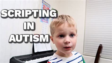 what is scripting autism