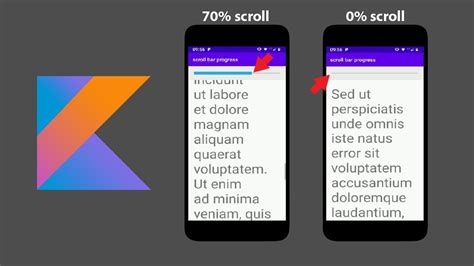 What Is Scroll Bar In Android Studio