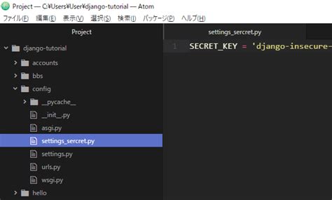 what is secret key in django
