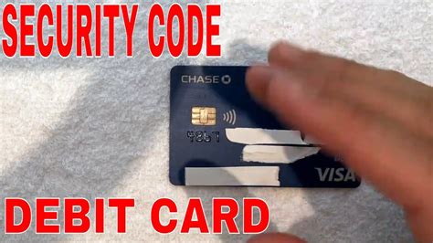 what is security code in debit card