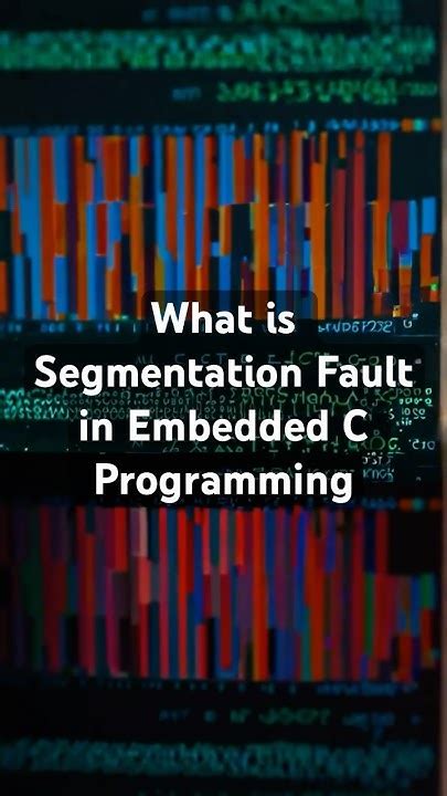 what is segmentation fault in programming