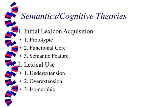 what is semantic cognitive theory