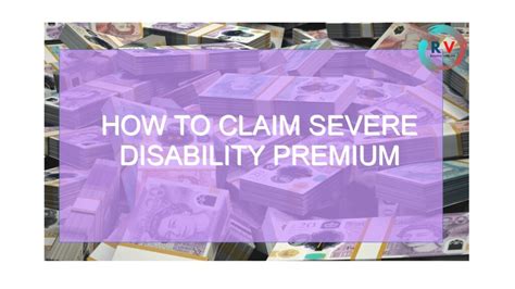 what is severe disability premium eligibility