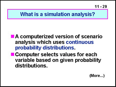 what is simulation in data analysis