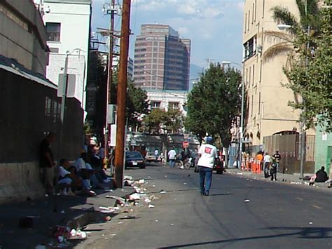 what is skid row los angeles
