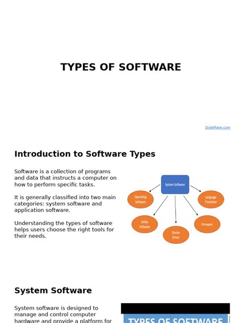 what is software and types of software pdf