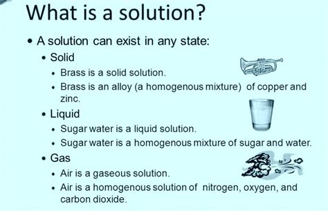what is solution in science class 6