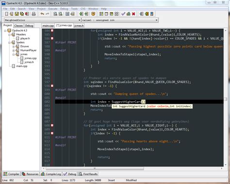 what is source file in dev c++