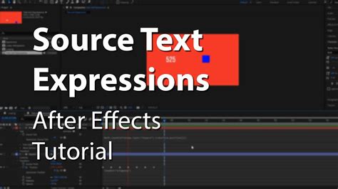 what is source text in after effects